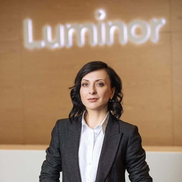 Pуководитель пенсионных продуктов Luminor Анжелика Добровольска