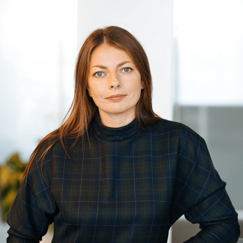 Jekaterina Ziniča, Luminor finanšu eksperte